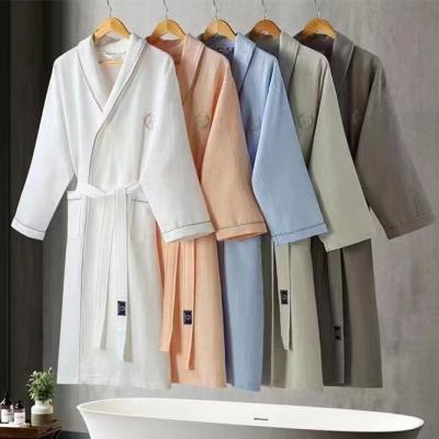 China Breathable High Quality Luxury Terry Bathrobe For Men's Spa Robe for sale