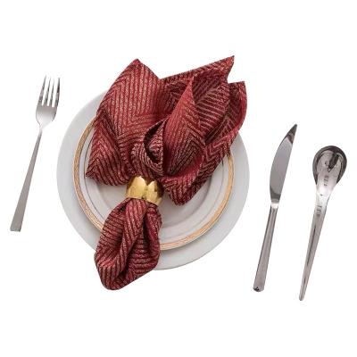 China Disposable High Quality Wedding Cotton Cloth Linen Napkins Linen Table for sale