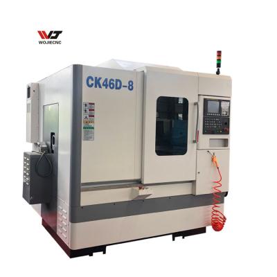 China CK46D CNC turning center with CNC lathe C axis Slant bed cnc lathe en venta