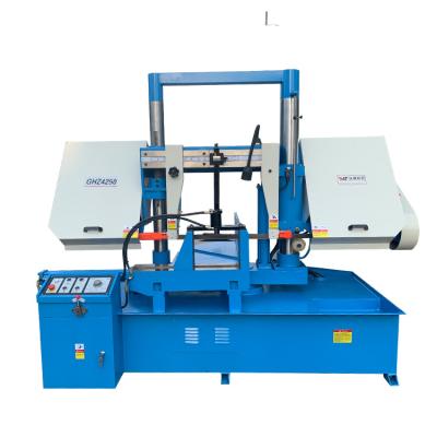 China Metal cutting band saw machine GH4250 pipe cutter band sawing machine price for sale