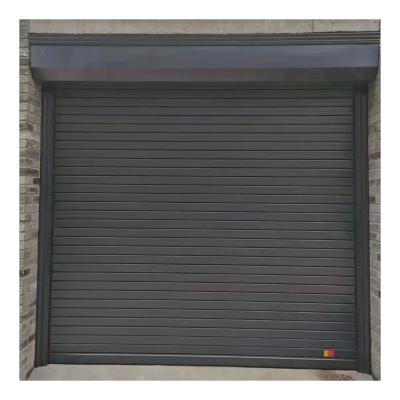 China Cheap Rolling Door Heat Insulation Aluminum Alloy Roller Shutter Remote Control Door for sale