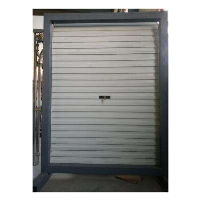 China Waterproof Opening Pattern Rolling Shutter Door With Emergency Lock for sale