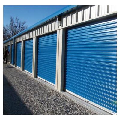 China Waterproof Commercial Industrial Manual Self Storage Roller Shutter Door for sale