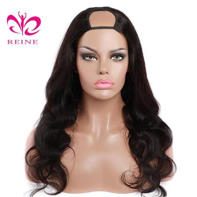 China Queen Hair Body Wave Body Wave U Part Wigs Body Wave Hair U Shape Peruvian Remy Hair Wigs Glueless Wig 28 30 150% 180% Inches for sale