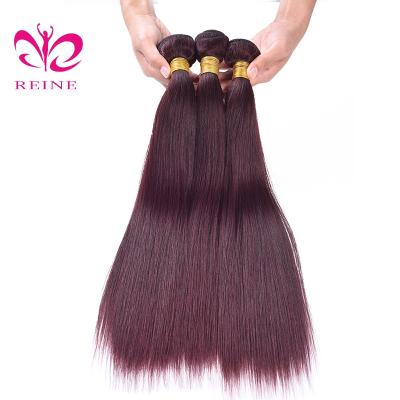 China Cuticle Aligned QUEEN Hair 99J Brazilian Virgin Hair 100 Silky Straight, Names Of Virgin Hair Weave Bundles In Mozambique for sale