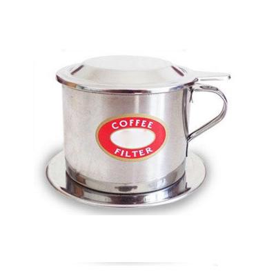 China Vietnam Style Stainless Steel Coffee Drip Filter Maker Viable Reusable Coffee Drip Pot for sale