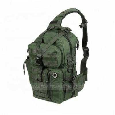 China Outdoor Sport YAKEDA Tactical Shoulder Bag Anti Theft Sling Eco-friendly Military Laptop Bag for sale