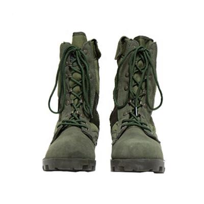 China Comfortable German Military Tactical Shoes / Fashion YAKEDA OD Latest Boots Green Canvas Safety Shoes For Men for sale