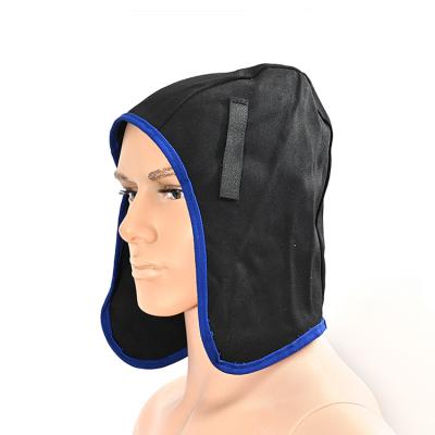 China Best Selling Welder Fire Resistant Cotton Welding Hat Flame Retardant Protection Hood for sale