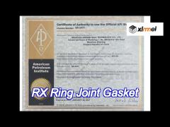 iso9001 hb160 ss304l rx ring joint gasket 1/2″ to 24″ class rating 720 to 5000 asme b16.20