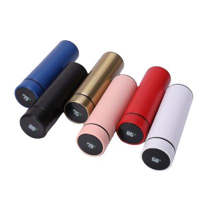 China Good Quality Sustainable Smart Cup 304 Stainless Steel Hot Selling Led Smart Water Bottle for sale