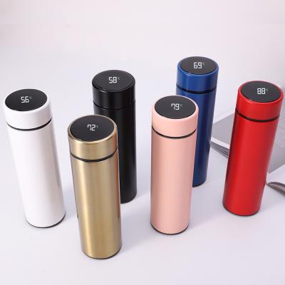 China INEEDU New Viable Special Smart Water Bottle With LED Temperature Display Smart Flask Bottle Cup for sale