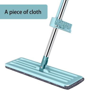 China New Sustainable Auto Squeeze Flat Mop And Microfiber Bucket Self-Washed And Dry Scratch Wipes Bucket Set For Floor Cleaning for sale