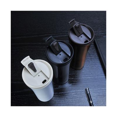 China Durable Stainless Steel Double Wall Tumbler Factory Price China Supplier Automatic Office Coffee Mug for sale