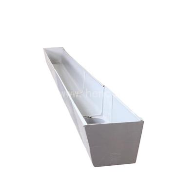 China All Kind Of Gutters Products Roof Gutter System PVC Rainwater Home Roofs And Gutter for sale