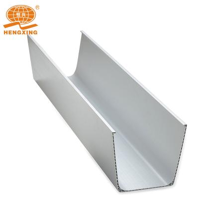 China Hot Selling Industrial Manufacturers PVC Roof Gutter Heat Insulation Anti-Corrosion Plastic Gutters High Strength And Easy To Install for sale