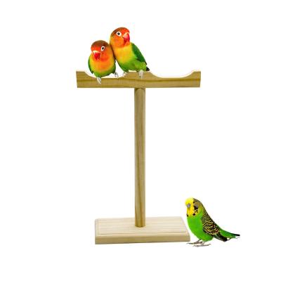 China Parrot Viable Hot Selling Parrot Viable Supplies Amazon Hot Selling Natural Wood Bird Toy Swing Rack Nibble Toy Training Rack Training Rack Pet Supplies for sale