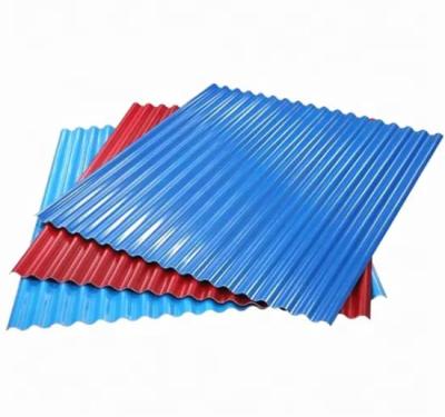 China Corrugation 0.70-1.50 Mm Thick Prefab House / Corrugated Roof Sheet Corrugated Sheet Backer Plate for sale