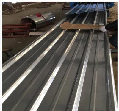 China Making Pipes Prefab Houses Z275 4x8 Heavy Colored Hot Rolled Sheet Steel Galvanized Corrugated for sale