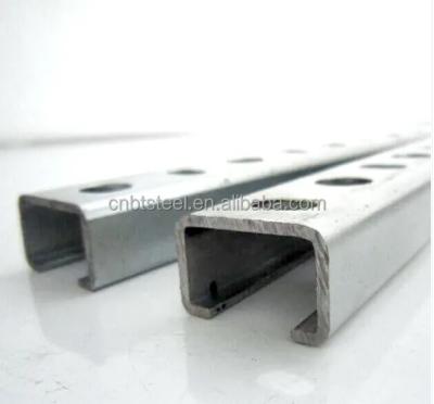 China China Supplier Support and Hanger System C Channel High Quality Galvanized Steel / Steel Beams Hot Rolled Steel C Channel for sale