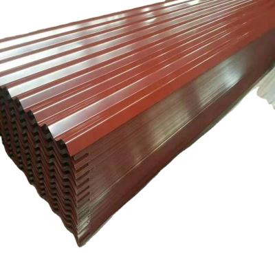 China Corrugation Factory Price Pre Painted Roofing Sheet Zinc Plates For Corrugated Steel Roof Backer Plate for sale