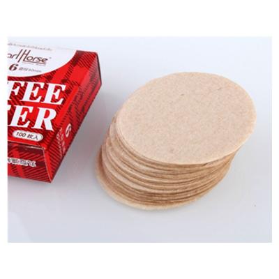 China Viable Round Vietnam Filter Paper Coffee Filter Paper Pot For Mocha Coffee Pot 100pcs for sale