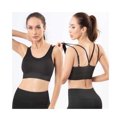 China Manufacturing Factory Various Women Breathable Colorful Top Seamless Gym Yoga Sports Running Bra for sale