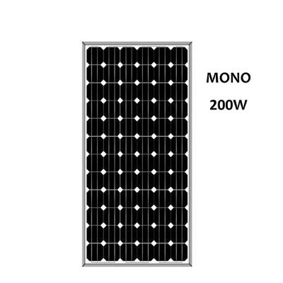 中国 High quality heat resistant Outdoor solar panel 200W 18V monocrystalline solar panel for home use 販売のため