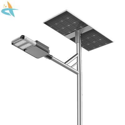 China 2022 Popular Competitive Price Super Brightness Smart Control 30W All in Two Solar Power LED Street Lights Excluding Light Pole for sale