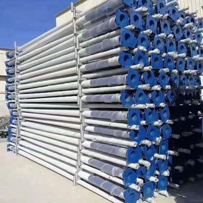 中国 Chinese Wholesale customized hot dip galvanized 4~15 meters steel road highway lamp post of street light pole 販売のため