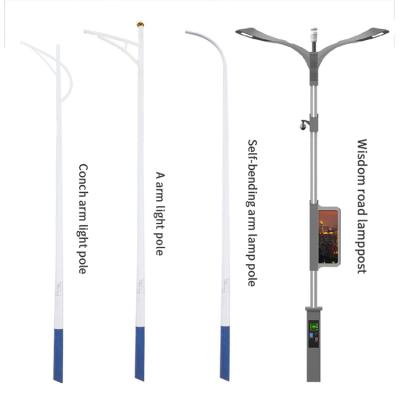 Κίνα 2021 Popular pole lamp single arm solar street light pole προς πώληση