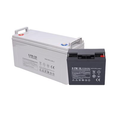 China 12V55AH Factory price gel battery 12v 55ah lead acid ups battery for sale