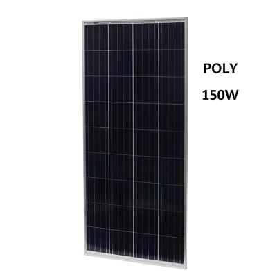 China 150W Long life poly solar panel on stock solar panel window solar panel sticker à venda