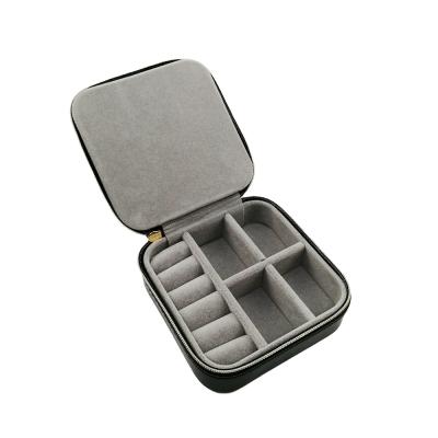 China Mini Jewelry Travel Case Portable Travel Mini Jewelry Box Display Storage Jewelry Storage Travel Jewelry Organizer Small for sale