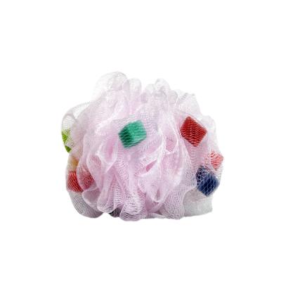 China EXFOLIATE Large Size Lacework Deep Cleaning Mesh Bath Sponge Loofah Ball Shower Ball New Style Body for sale