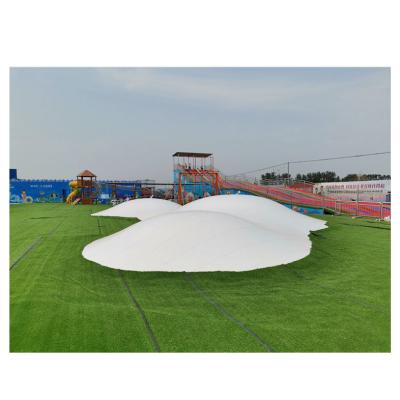 China Vinyl Customized Big Fun Commercial Inflatable Cloud Air Jumping Doom Jumping For Park for sale