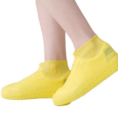 China Fashion Trend Outdoor Camping Slip Resistant Elastic Silicone Rain High Quality Shoe for sale