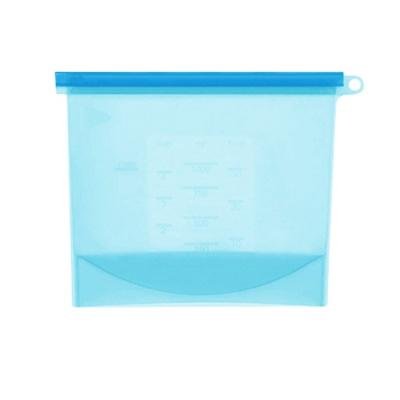 China Factory sales hot minimalist design high quality casual style reusable silicone bags for food storage for sale