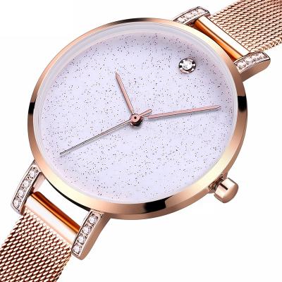 China OEM fashion ladies women Japan movt quartz casual wrist watch price water resistant for sale