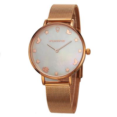 China Waterproof Small Retro Best Mesh Lady Wrist Colorful Hand Sets Cheap Watches Girls Mother's Day Women's Gift Set Leather Watch Strap for sale