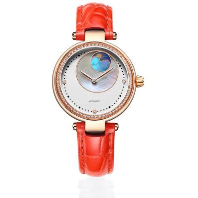 China Wholesale Water Resistant Stainless Steel Automatic Women Watch for sale