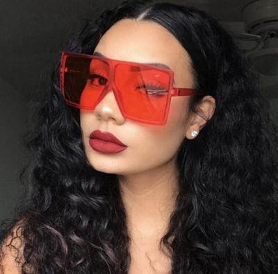 China Casual Sunglasses Women Vintage Oversized Shading Sun Glasses Fit 2020 For Lady Feminine Women Sunglass UV400 for sale