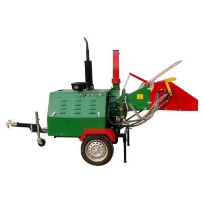 China Factory Diesel Engine Mobile Wood Branches Chipping Machine for sale