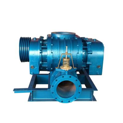 China Industrial Blower Factory High Quality Impeller And Ratio Of Aquaculture Rotary Root Blower Air Roots Blower for sale