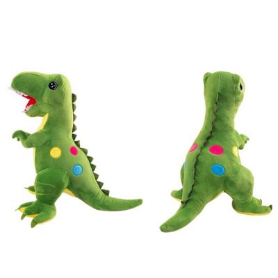 China Custom Giant Green Soft Stuffed Cartoon Dinosaur Doll Stuffed Plush Dinosaur Toy for sale