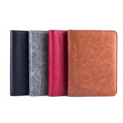 China Pen Loop Leather Business Portfolio with All-in-One Padfolio Zipper - The Smartest Protective 10.1 Inch Tablet Sleeve for sale