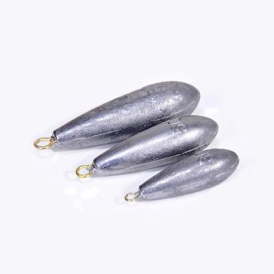 China Durable fishing sinkers wholesale lead drop shaped fishing sinkers for sale