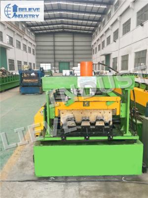 China Metal Floor Deck Roll Forming Machine YX75-200-600 for sale