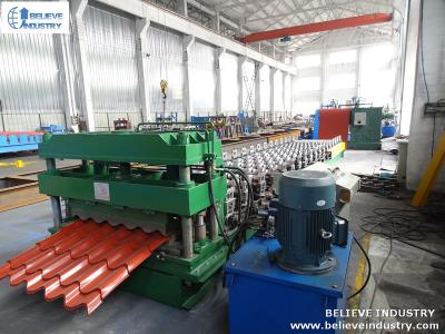 China Tile Roof Panel Roll Forming Machine - YX43-200-1000 for sale