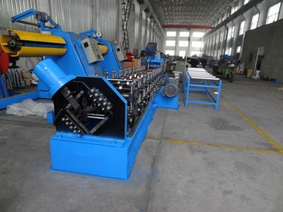 China Automatic PLC Control C80-250 C Shape Purlin Roll Forming Machine for sale